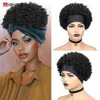 wignee headband short spiral curl human hair wigs for black women remy brazilian glueless natural brown hair african hairstyles