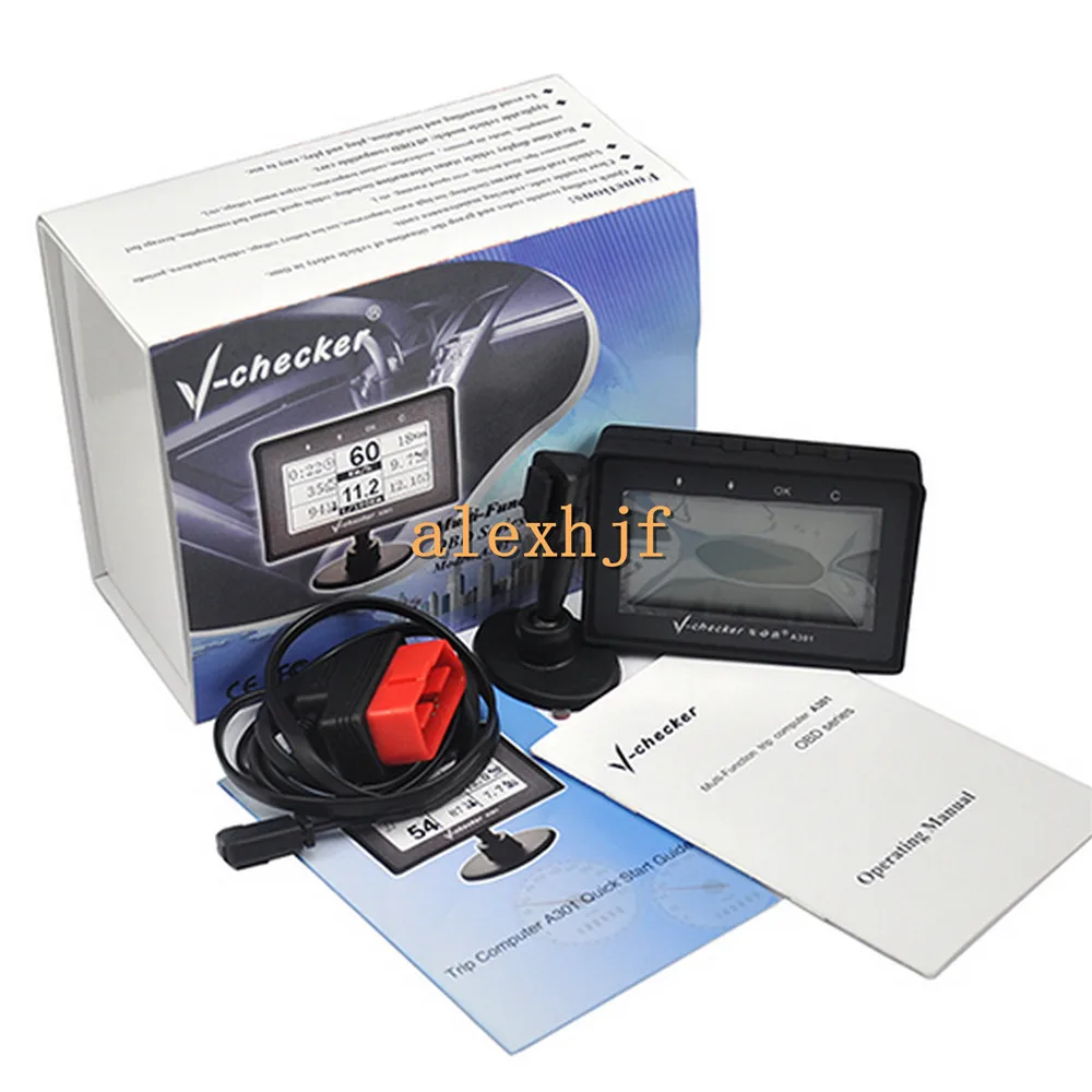 Система диагностики автомобиля A301 универсальный бортовой компьютер с