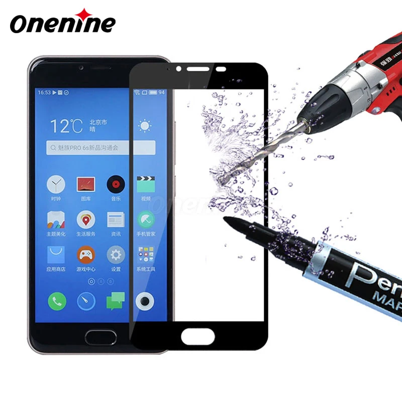 Защитная пленка Onenine 4D для Meizu M5 Note закаленное стекло защита экрана полное