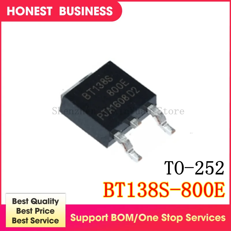 

Новинка 20 шт./лот BT138S-800E BT138S-800 BT138S 800E 12A 800V TO-252