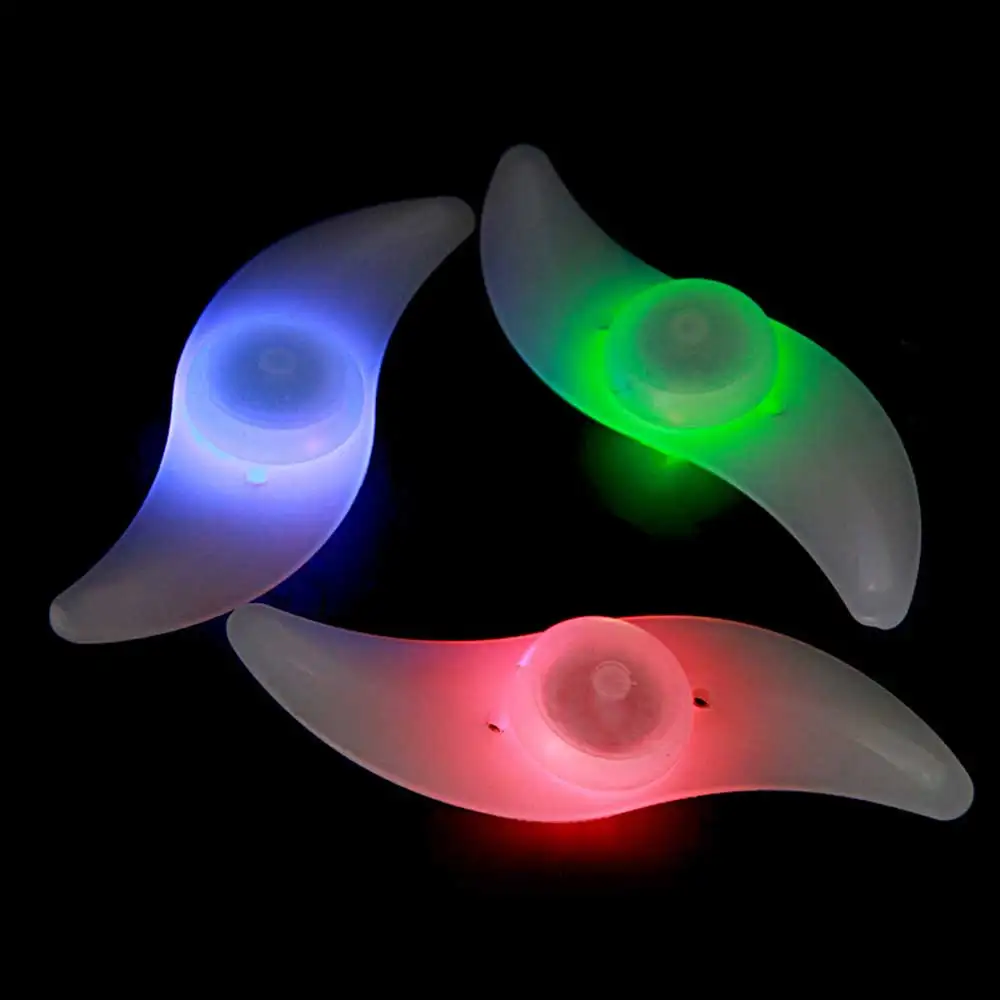 

Led Willow Leaf Bicycle Spoke Lights Portable Waterproof Bike Wheel Lights Safety Warning Lights for MTB Riding Equipment