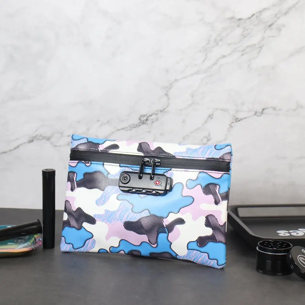 Сумка с защитой от запаха курения FIREDOG чехол комбинированным замком для табачных