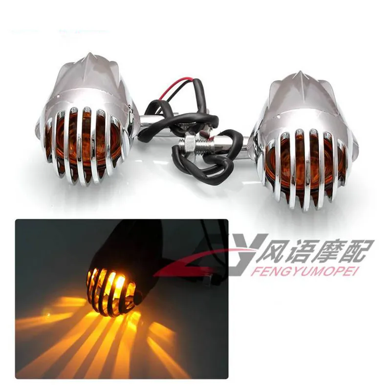 Пара поворотников для мотоцикла металлические аксессуары поворота Halley Yamaha DS1100