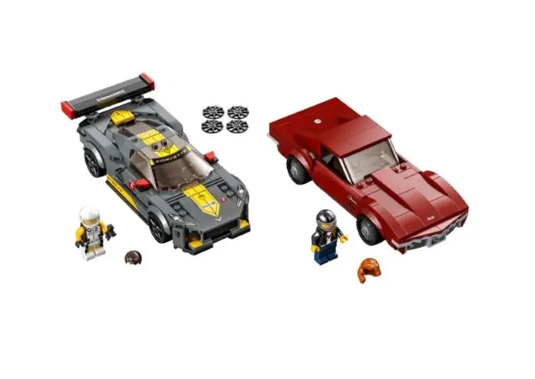 Lego speed 76903 chevrolet corvette C8.R cace автомобиль и 1968 Рождественский подарок игрушки на день