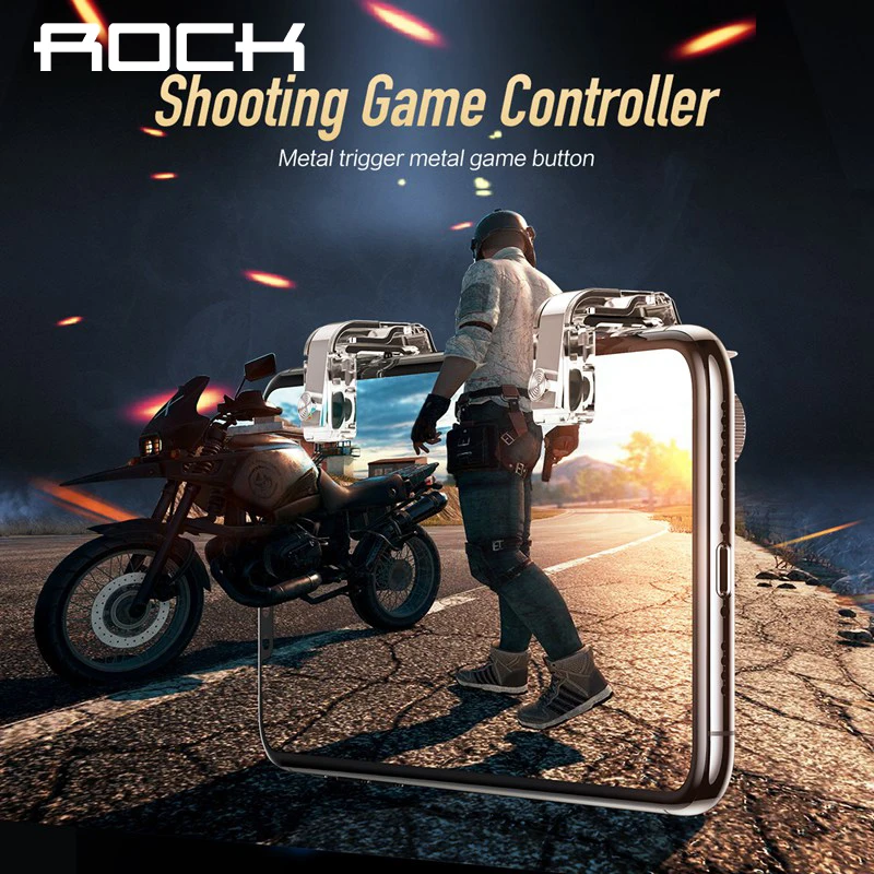 Rock 1 пара джойстик для PUBG мобильный геймпад L1 R1 игровой триггер шутер контроллер