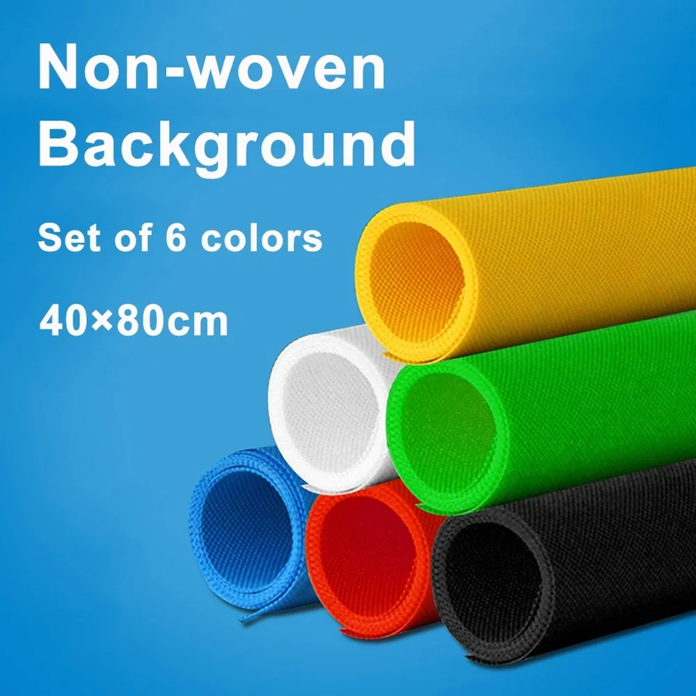 Тканевый фон для фотосъемки MAMEN 40*80 см, 6 цветов