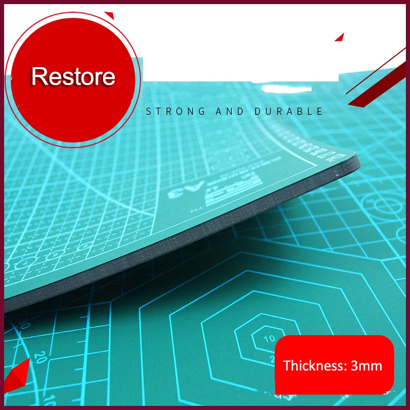 Коврик для резки из ПВХ A3 A4 A5 лоскутный коврик инструменты лоскутного шитья