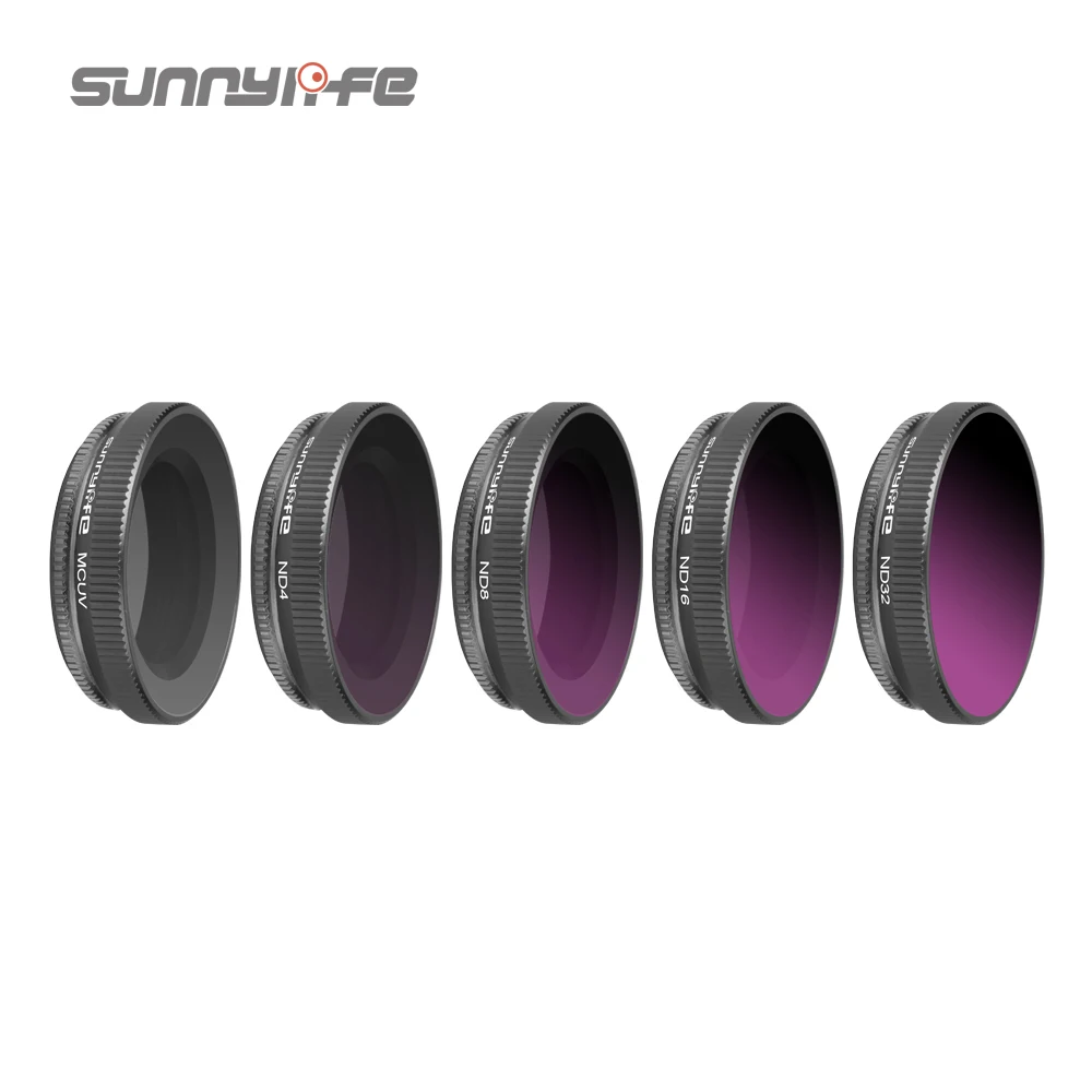 Набор фильтров для дайвинга Sunnylife CPL Полярный фильтр DJI OSMO Action ND4 ND8 ND16 ND32 УФ-фильтр