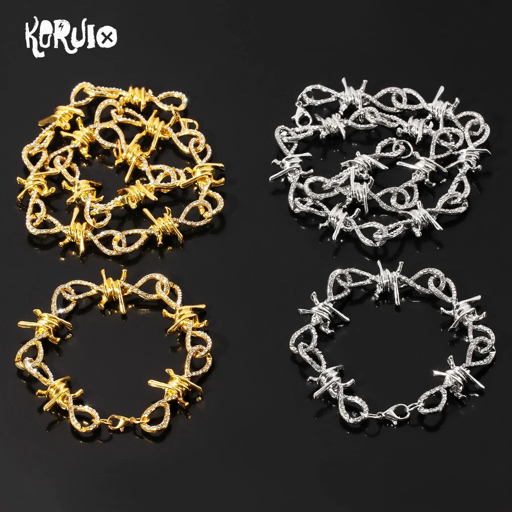 Ожерелье с кристаллами в стиле хип хоп подвеска ювелирные изделия блестящий