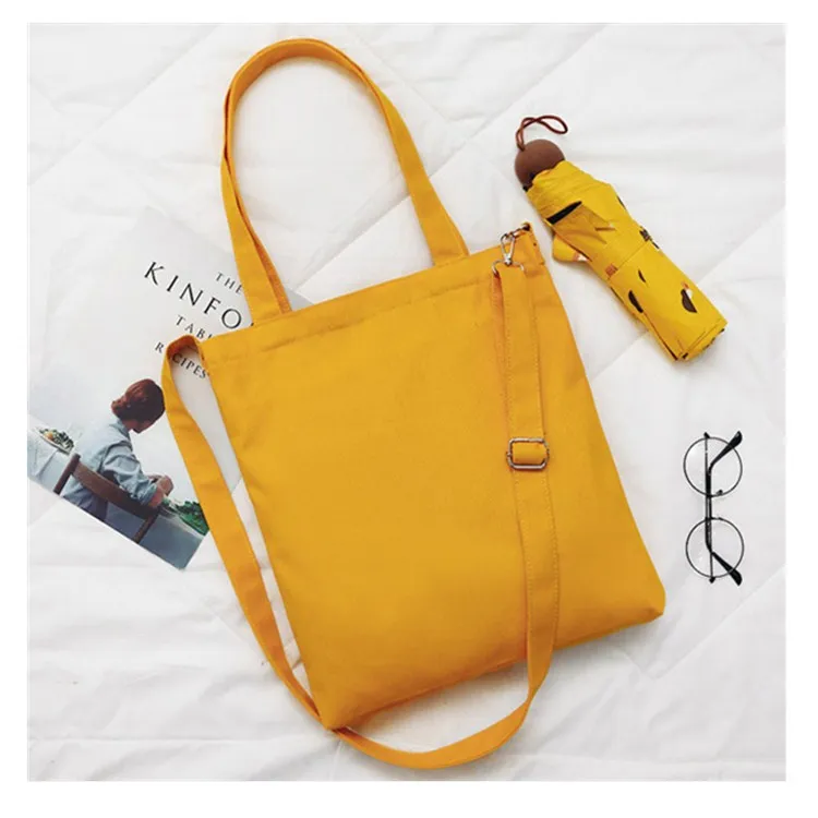 Женские холщовые сумки через плечо с буквенным принтом мягкие школьные на молнии