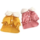 Зимние толстовки с капюшоном для маленьких собак, пальто для кошек, чихуахуа, Йорк, одежда для собак, костюм для пуделя, Бишон, померанский шнауцер, одежда для домашних животных