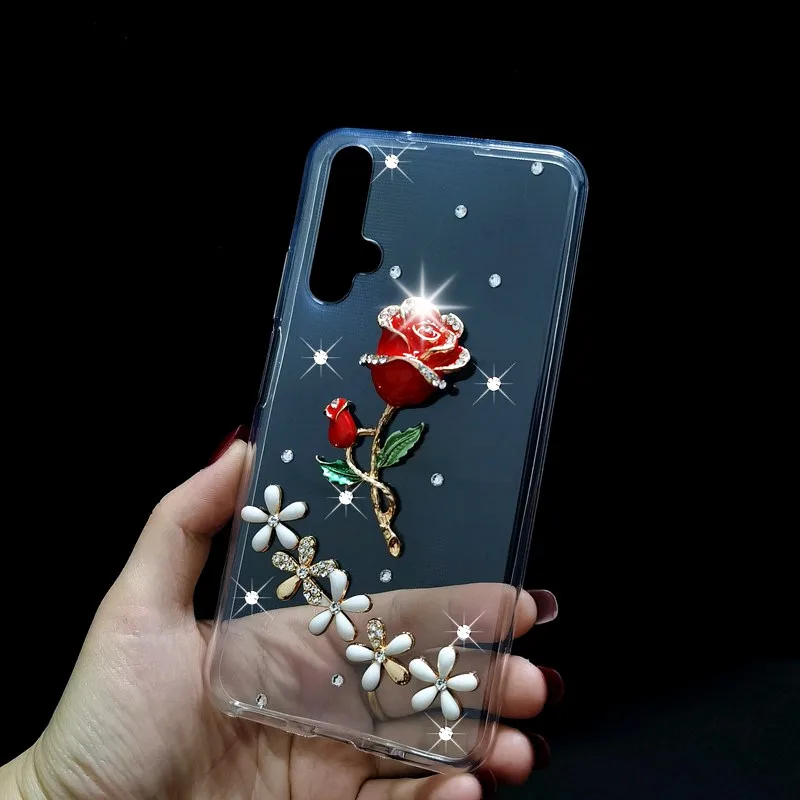 Блестящий чехол со стразами для Huawei Honor 20 pro 20i 10i 9X 7A 7C 10 lite 9 8A 8S 8C 8X 7X 6A P30 P20 Алмазная