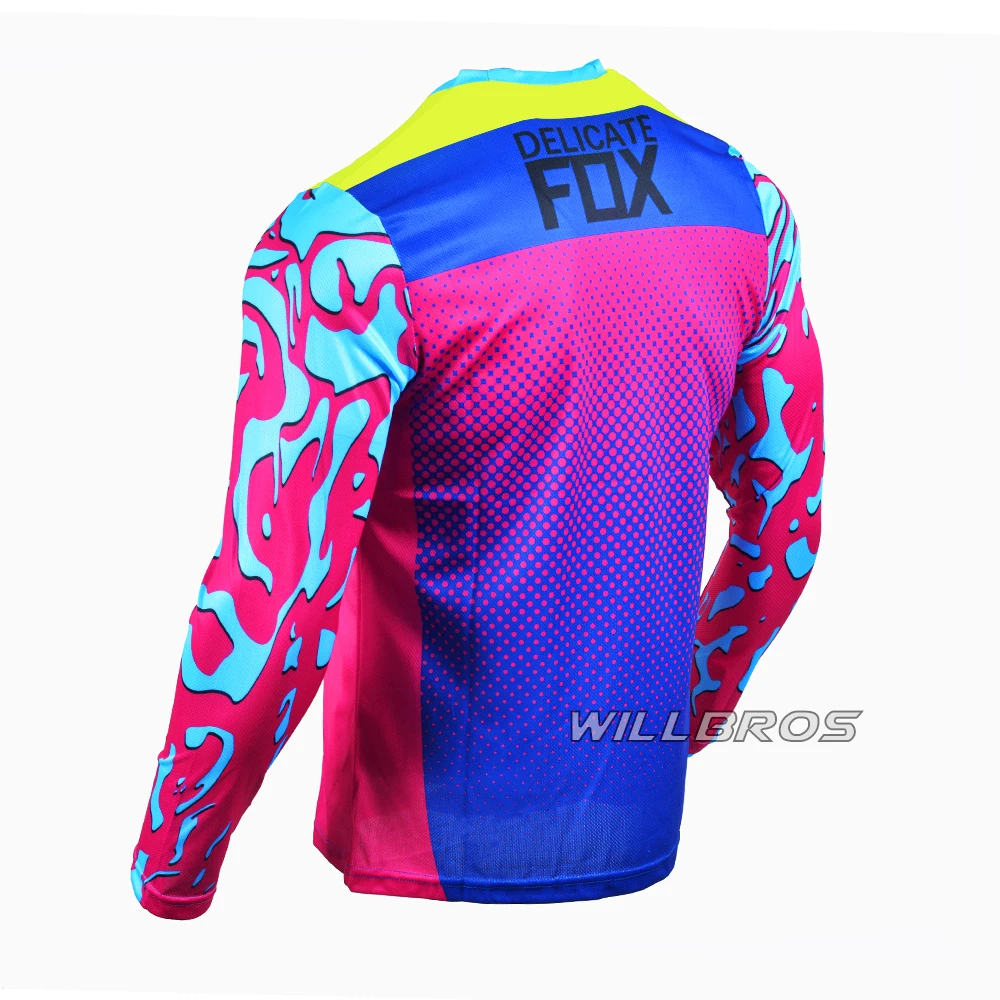 Футболка для мотокросса езды на мотоцикле с длинным рукавом по бездорожью