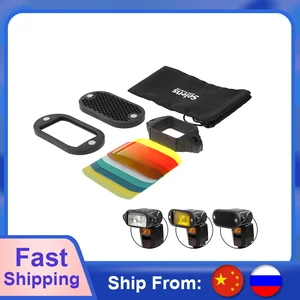 Selens семицветный фильтр Speedlite сотовая сетка с магнитной резиновой лентой для вспышки Yongnuo Canon Nikon