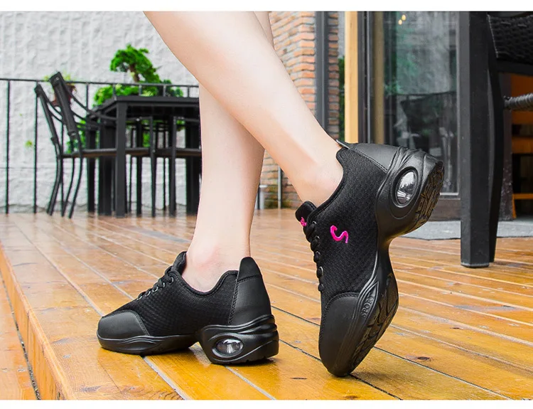 Zapatos De Baile латино Mujer Сальса Танцевальная обувь Лидер продаж новейшая современная женская танцевальная обувь джаз дышащие спортивные сетчатые кроссовки