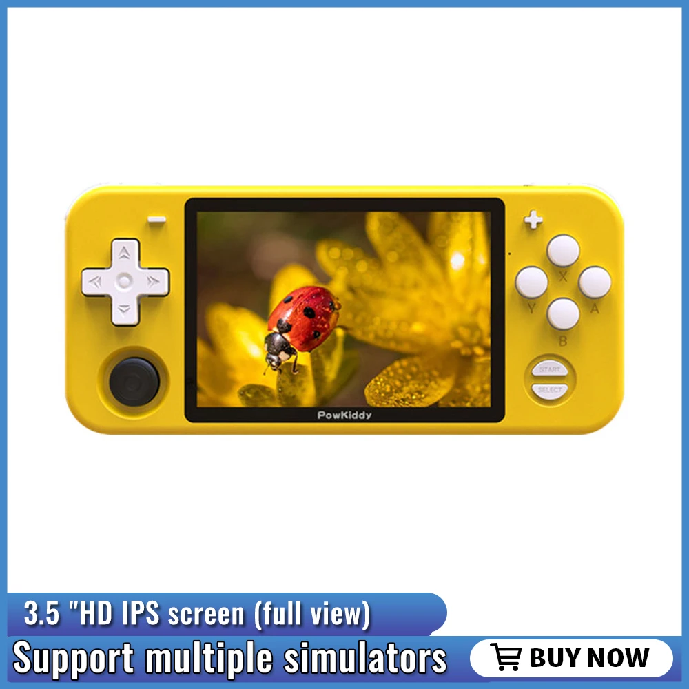 Игровая консоль RGB10 чип RK3326 4 3 дюймовый IPS HD экран 3d рокер ретро игра|Портативные