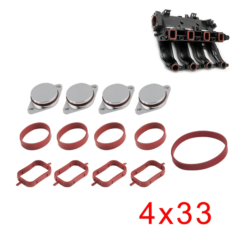 Уплотнение для впускного отверстия BMW M57 E39 E60 E46 E38 E53 E83 E65 E61 E70 E71 E92 X3 X5 X6|Уплотняющая