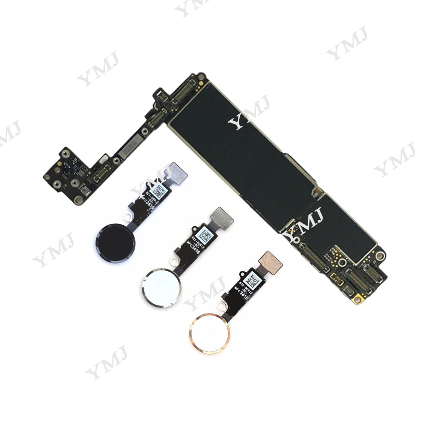 Разблокированная материнская плата для iphone 8 64 ГБ 256 100% оригинал с/без Touch ID
