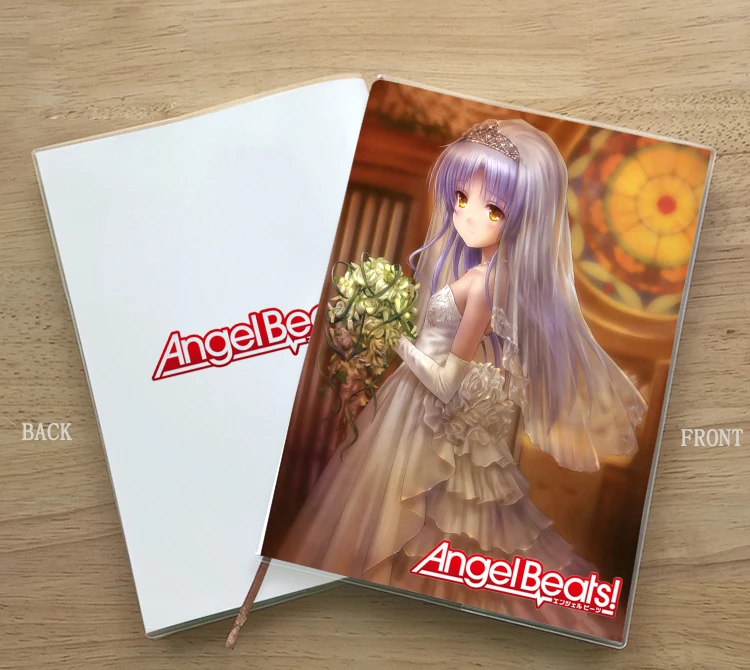 Аниме Angel Beats! Тачибана Канаде Накамура Юри студенческий блокнот защита глаз