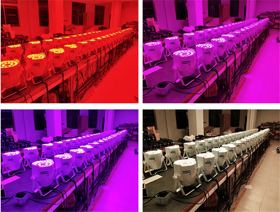 24x18 Вт RGBWA+ UV 6в1 DMX светодиодный прожектор для диджея iluminacion 6в1 rgbwa uv llevo luz de la igualdad dj dmx luz