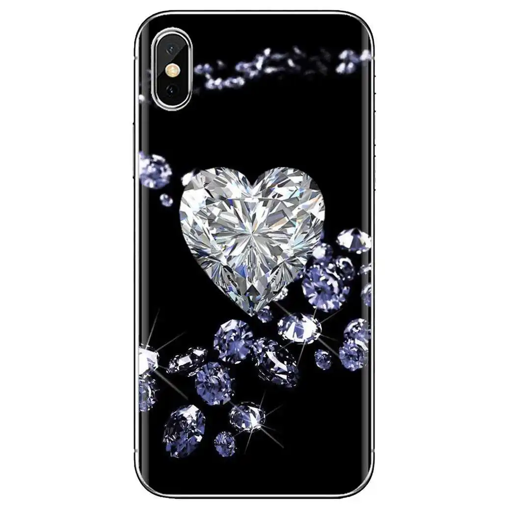 

Diamonds Silicone Shell Case For Huawei Honor 6 6A 7 7X 7A 7C 8 8C 8X 9 9X 10 10i 20 Lite Games Pro