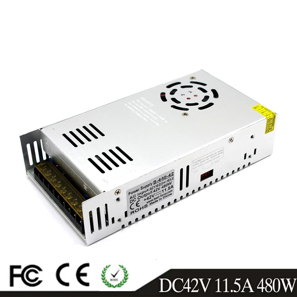 Импульсный источник питания с одним выходом 480 Вт DC30V 16A 32 В 15A 36 13 3 А 42 в 11 5a 48 10A 60 8A