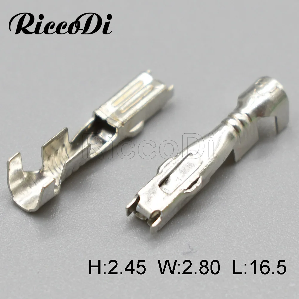 100 шт латунные предварительно оловянные обжимные клеммы соединительные контакты