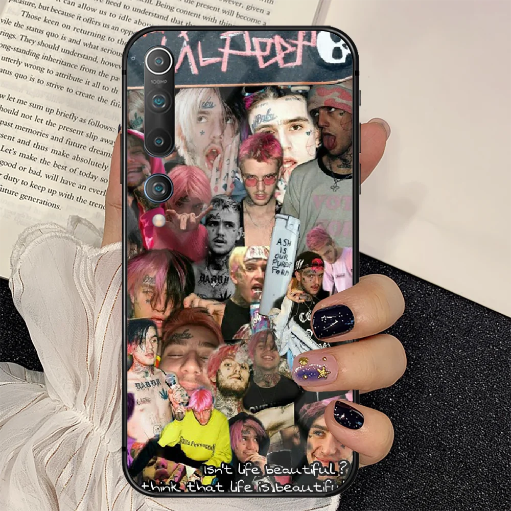 

Lil Peep Lil Bo Peep Phone Tempered Glass Case Cover for Xiaomi Mi A F X POCO M Note 3 9 10 11 i T Pro Lite Phone case Bumper