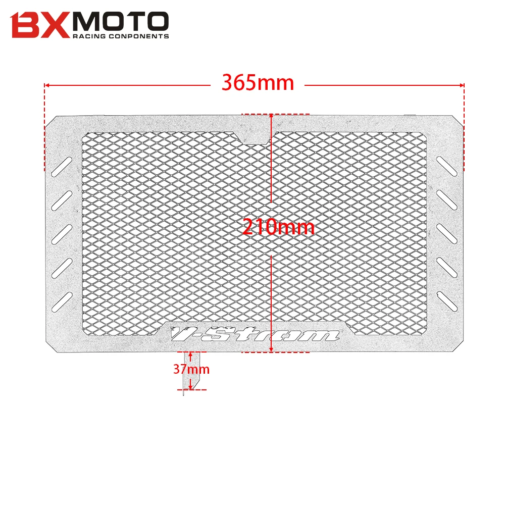 

For SUZUKI V-STROM VSTROM DL650 dl650 2013 2014 2015 2016 2017 2018 Motorcycle Accessories Radiator Grille Guard Cover Protector