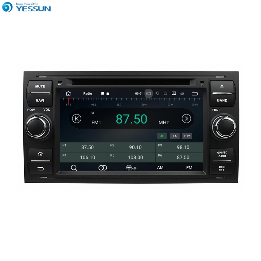 Yessun для Ford Focus / Fiesta Transit Android мультимедийный плеер система автомобильное радио