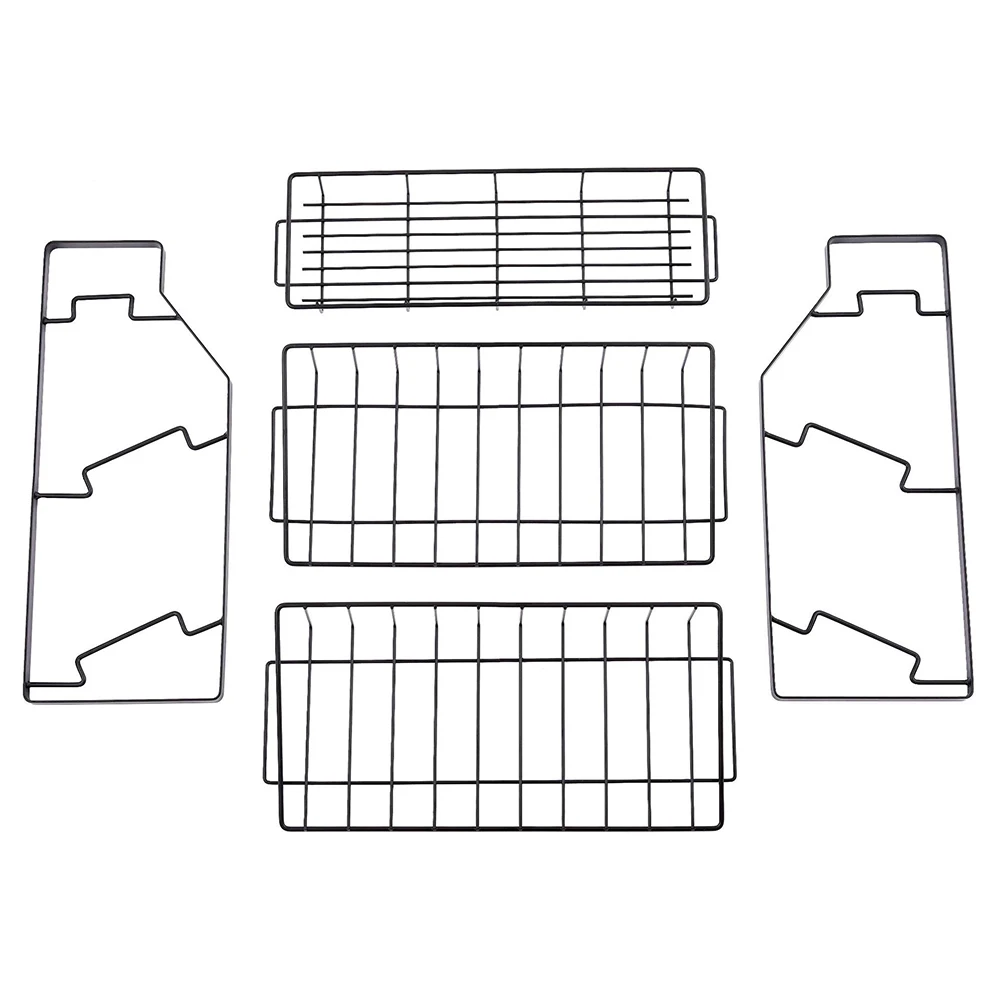 

Black Three Tier Kitchen Seasoning Storage Rack Counter Organizer Spice Rack Shelf for Seasoning Jar