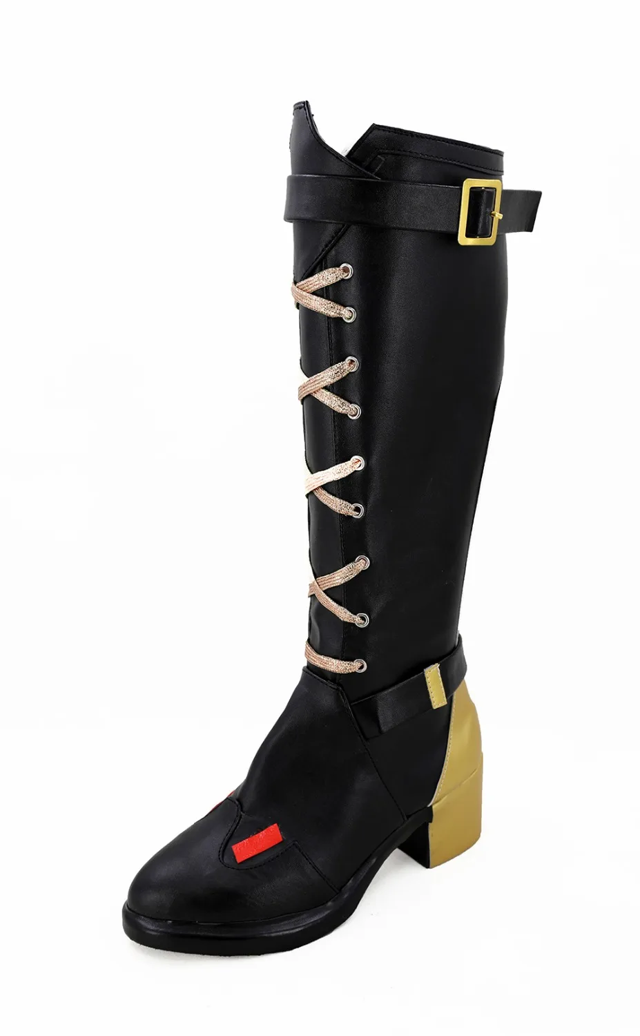 OW Ashe Elizabeth Caledonia Calamity Cosplay Boots Shoes Custom Made |