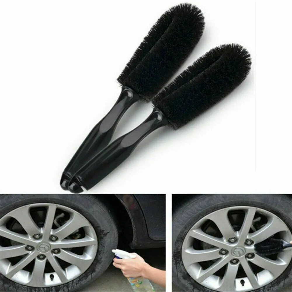 

1PC Detailing Brush Car Wheel Cleaning Brush Tool Tire Washing Clean Tyre Alloy Soft Bristle Cleaner Dashboard Air Outlet Clean