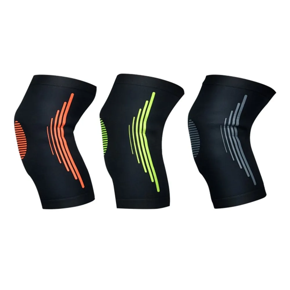 Эластичные Наколенники для спорта защитные скобы колена компрессионные