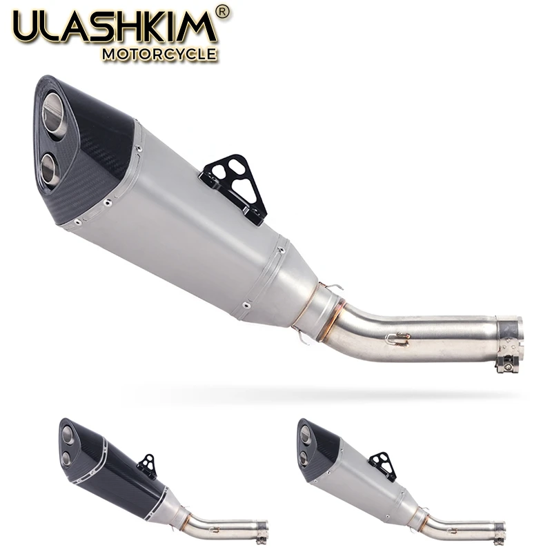 Мотоцикл Полная система глушитель средней трубы без шнуровки для Honda CB400 CB 400| |