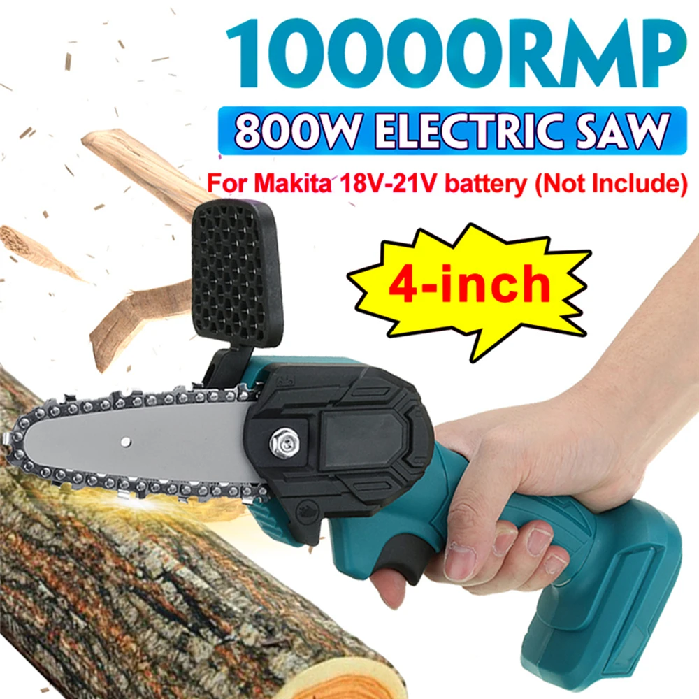 

Электрическая цепная пила, 4 дюйма, 800 Вт