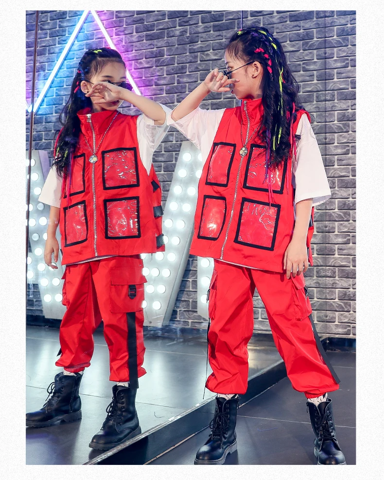 Детская одежда в стиле хип хоп для соревнований на сцене бальных шоу мальчиков и