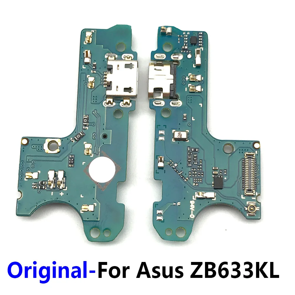 10 шт./лот USB-порт для зарядки микрофон док-разъем плата гибкий кабель Asus ZenFone Max M2