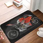 Ducati Panigale V4 S, полиэстеровый коврик, нескользящий коврик, стирка, вход, кухня, спальня, балкон, мультяшный
