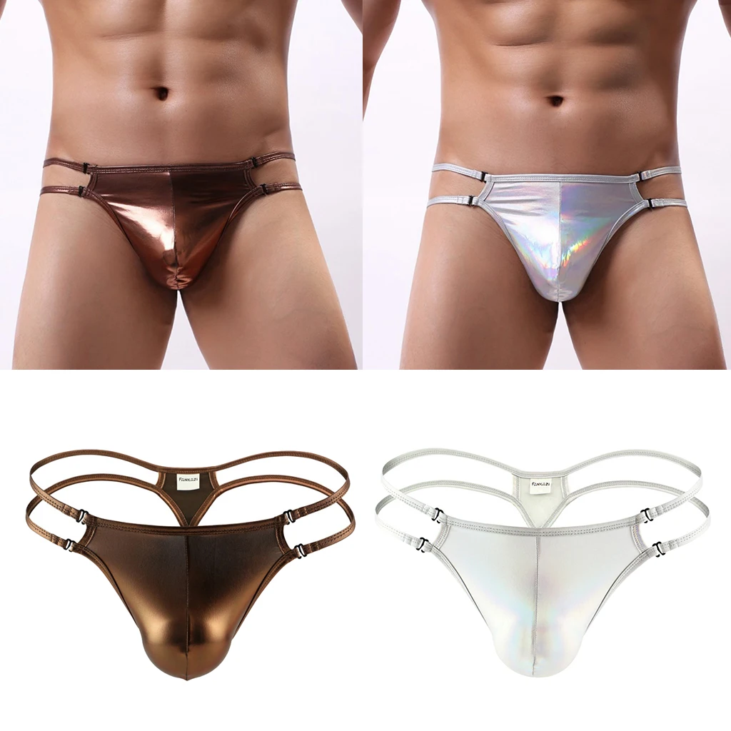 Мужские сексуальные стринги трусы бандаж нижнее белье Т образное Экзотические