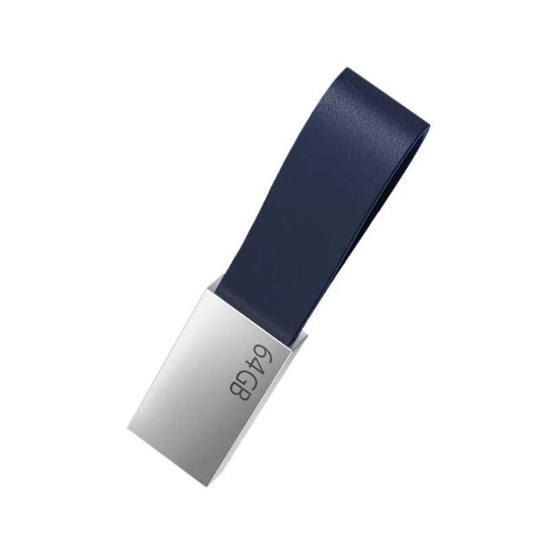 Белый xiaomi USB3.0 U диск 64 ГБ высокоскоростной передачи шнура дизайн, легко носить с собой металлический корпус Мода от mijia - Цвет: Белый