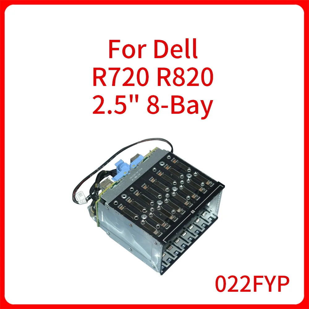 

Оригинал для Dell R720 R820 2,5 "8-Bay Расширенный комплект N2R9K задний жесткий диск корпус заднего диска 22FYP P6F68 Y12H1