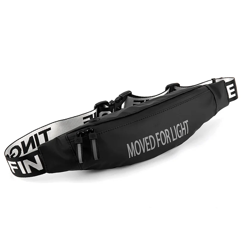 

Fashion Women's Fanny Pack Running Waist Belt Bag Leather Men Female Banana Bag Cellphone Holder Money Purse Waterproof