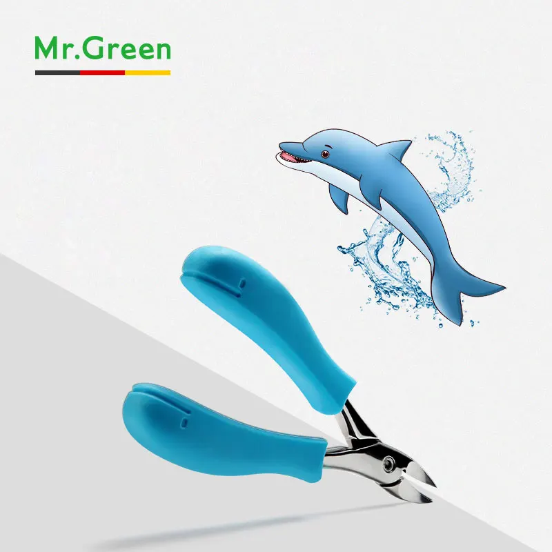 MR.GREEN клиппер Маникюрный Инструмент профессиональные плоскогубцы из нержавеющей