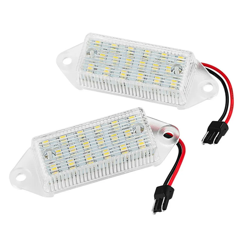 

Car LED Number License Plate Light Lamp For Mitsubish I Lancer X EVO 2003-2017 Error Fre Car Lights MB596500 8341A099