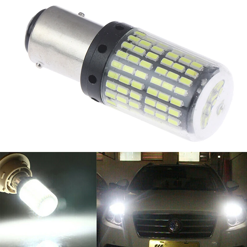 

1Pc 1157 LED White 3014 144-SMD Car Turn Signal Brake Light No Flash