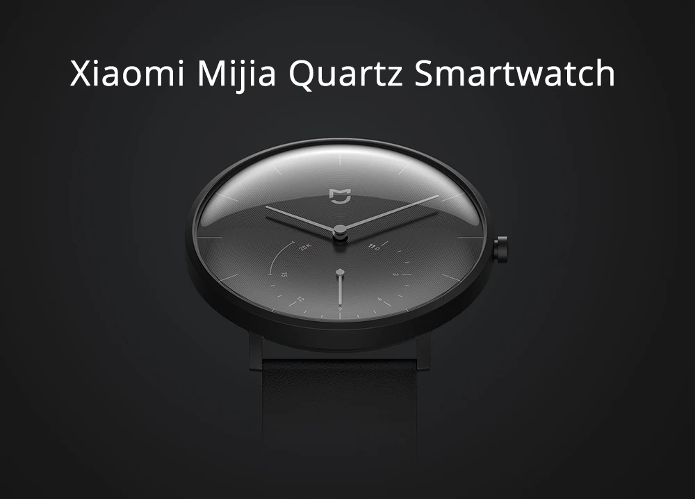 Оригинальные кварцевые Смарт-часы Xiaomi Mijia IP67 водостойкий шагомер из нержавеющей стали чехол умные водонепроницаемые часы с вибрацией