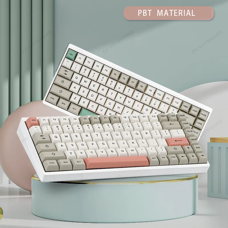 

PBT Keycaps 170 Key Cherry Height 9009 Retro Color Key Cap for Keyboard Thermal Sublimation Process Beautiful Appearance