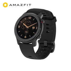 amazfit gtr 42mm smart watch womens luxury watches 5atm waterproof smartwatch music control 12 days battery for android ios free global shipping