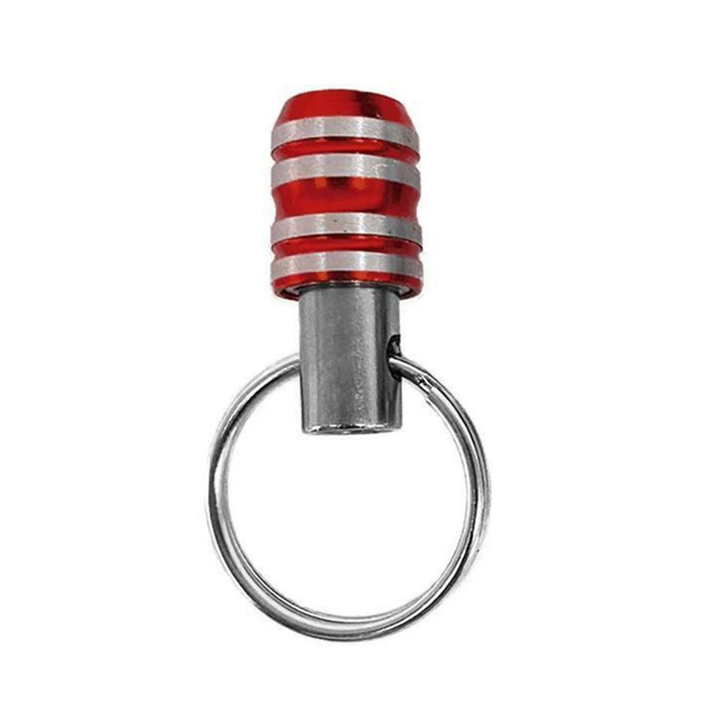 

1/4in Keychain Screwdriver Bit Holder Hex Shank Bits holder Quick Release Screwdriver holder